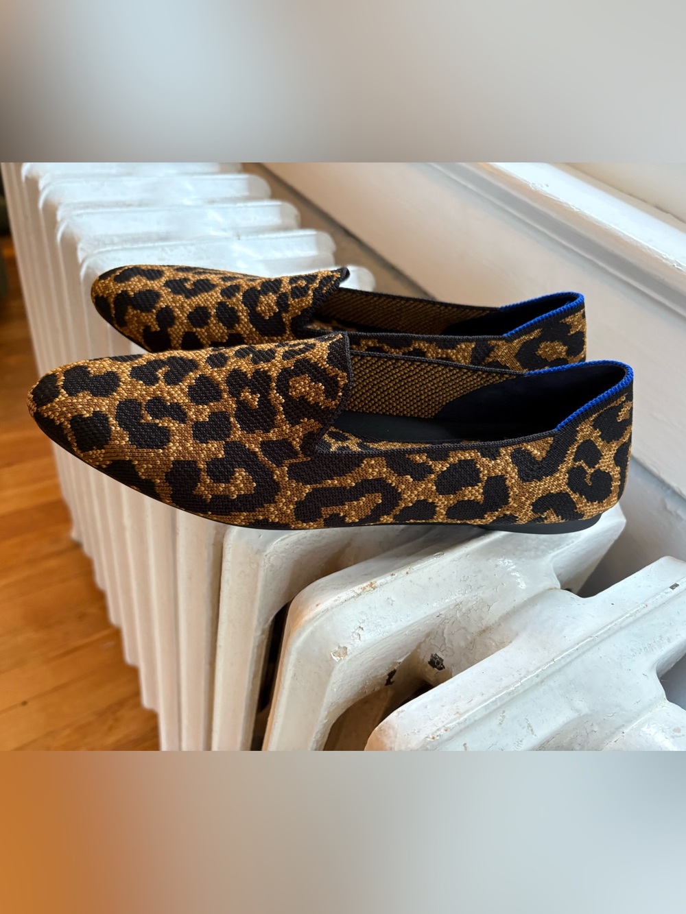 Rothy's Almond Loafer in Classic Leopard